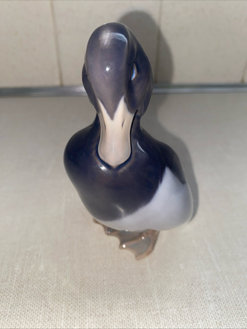Royal Copenhagen “Duck Tufted” #1941. Sculpted By Peter Herold